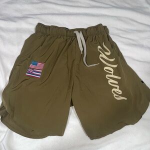 Darc Sport Olive Green Men's Shorts